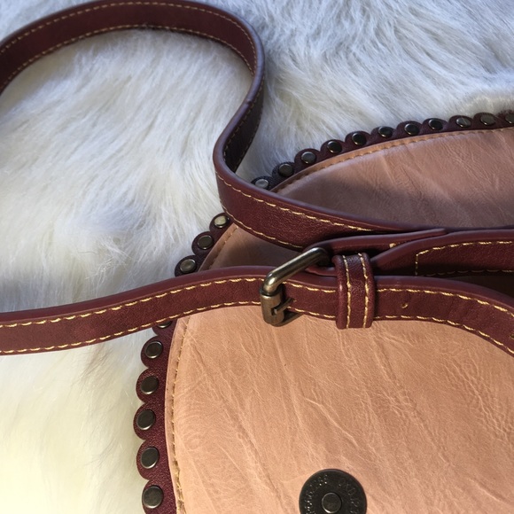 Western Crossbody Boho Floral Embellished Bag New - Picture 7 of 9